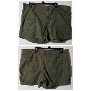 NWOT Time and Tru utility womens shorts size 20